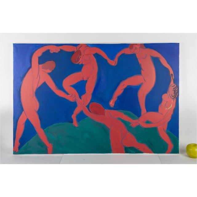 "Ode to Henri Matisse" —a contemporary figural composition inspired by the work of French modernist Henri Matisse...