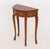 Louis XV Style Demilune Walnut Console Table For Sale - Image 4 of 8