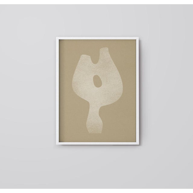 Contemporary Abstract Figure Giclee Print For Sale - Image 4 of 4