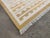 Not Yet Made - Made To Order Handmade Cotton Natural Vegetable Dyed Reversible Yellow Marianne Rug - 9'x12' For Sale - Image 5 of 12