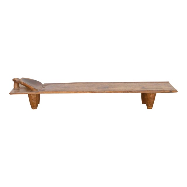 Long & Slim Antique Turtle Senufo Bed For Sale