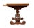 1920s Vintage Scandinavian Carved Walnut Desk, 1920 For Sale - Image 5 of 13