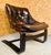 Contemporary Vintage Danish Lounge Chair in Coco Leather and Rosewood For Sale - Image 3 of 13