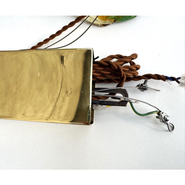 Italian Murano Glass Pendant Light in the style of Mazzega, 1970s For Sale - Image 6 of 18