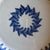 Set of 6 Antique Blue Stick Spatter Fern Plates, 8", Late 19th Century For Sale - Image 4 of 18