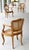 Pair of 1960s French Wood and Cane Arm Chairs Louis XV Style by Marie Albert For Sale - Image 9 of 18
