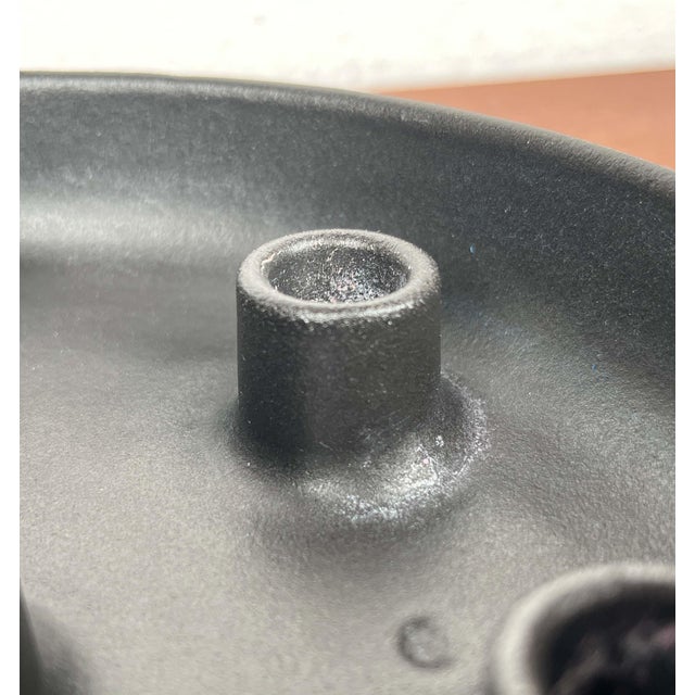 Mid-Century Modern Cast Iron Candleholder by Timo Sarpaneva for Rosenlew of Finland, 1960s For Sale - Image 10 of 18