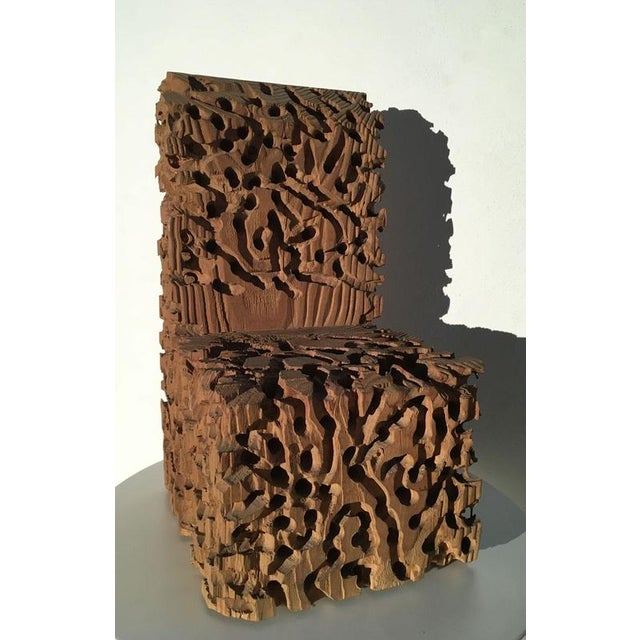 Urano Palma, Chair Sculpture, 1985, Wood For Sale - Image 18 of 18