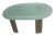 Art Deco Mid 20th Century Reclaimed Art Deco Oblong Glass Top Dining Table For Sale - Image 3 of 7