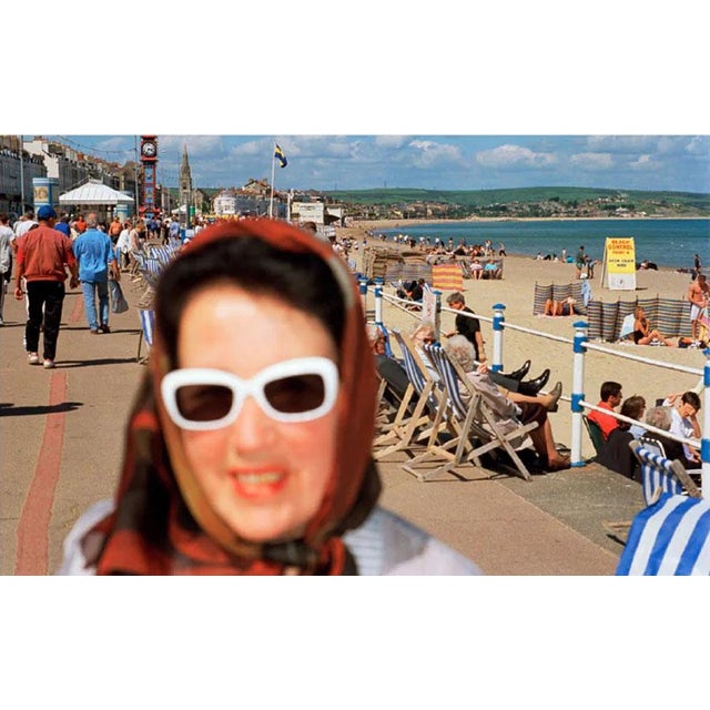 Contemporary Martin Parr England Weymouth #1 Official Exhibition Poster For Sale - Image 3 of 3