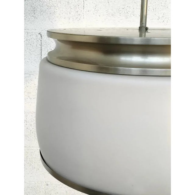 1960s Kappa Pendant Lamp in Glass by Sergio Mazza for Artemide, 1960s For Sale - Image 5 of 10