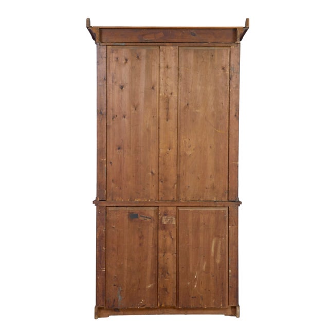 Early 19th Century Early 19th Century Flame Mahogany Bookcase, 1820s For Sale - Image 5 of 8