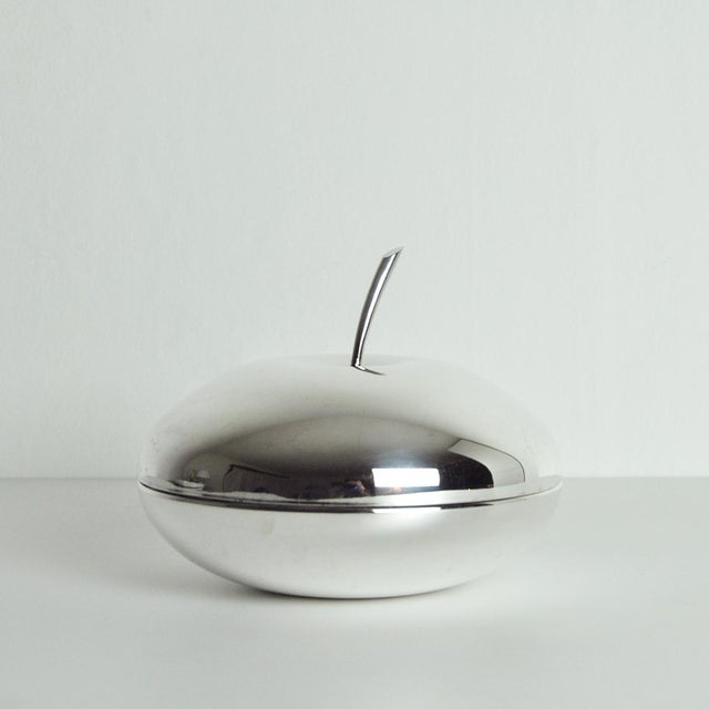 Silver Plated Metal Bonbonnière by Lino Sabattini for Christofle, 1950s For Sale - Image 7 of 7
