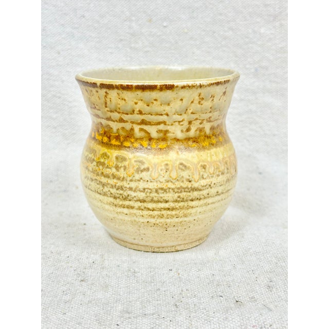 Rustic Vintage Michael Obranowich Signed Pottery For Sale - Image 3 of 9