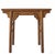 Retrieved from the Shanxi province in China, this altar table is made from solid elm, showcasing a striking natural grain...