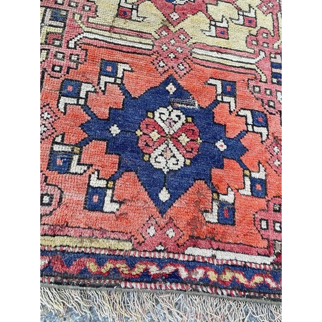 Textile Early 20th Century Turkish Smyrne Rug, 1920s For Sale - Image 7 of 18