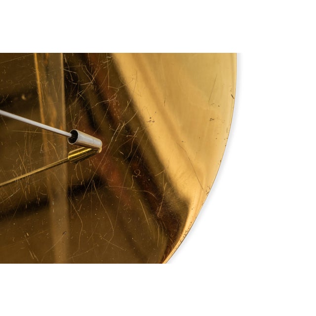 Mid-Century Modern Hollywood Regency "Uplighter" Freestanding Floor Lamp in Brass & Lucite by Fredrick Ramond, Usa, C. 1986 For Sale - Image 9 of 12