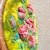 3d Rose Stumpwork Embroidery Art, Framed Botanical Sculpture, Handmade Floral Wall Decor For Sale - Image 12 of 12