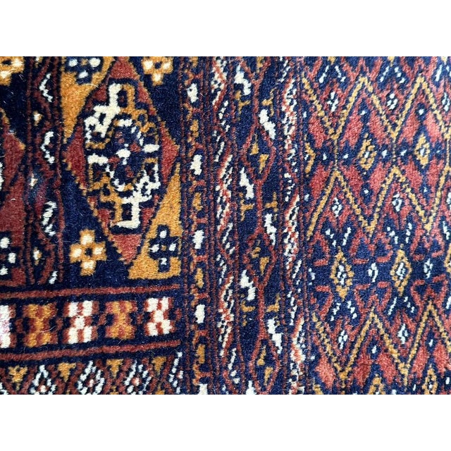 Vintage Turkmen Style Pakistani Chowal Bobyrugs Rug, 1980s For Sale - Image 17 of 18