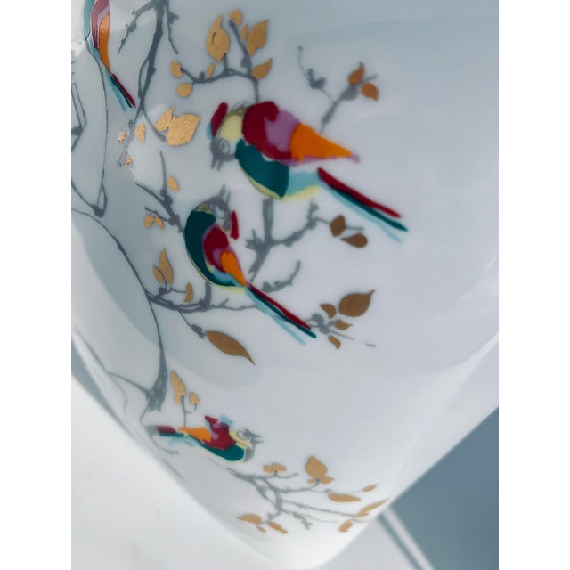 Ceramic Mid-Century 1965 Rosenthal 'Love Story' Porcelain Vase by Danish Artist Bjørn Wiinblad For Sale - Image 7 of 12