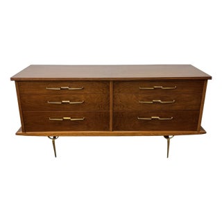 Vintage Chest of Drawers in Wood, 1950s For Sale
