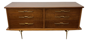 Vintage Chest of Drawers in Wood, 1950s