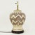 Tribal Vintage Tribal Pattern Ceramic Ginger Jar Table Lamp For Sale - Image 3 of 11
