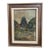 Oil on Wood Landscape Painting by the Brazilian Artist Jose Cavaliere Dated 1928 For Sale