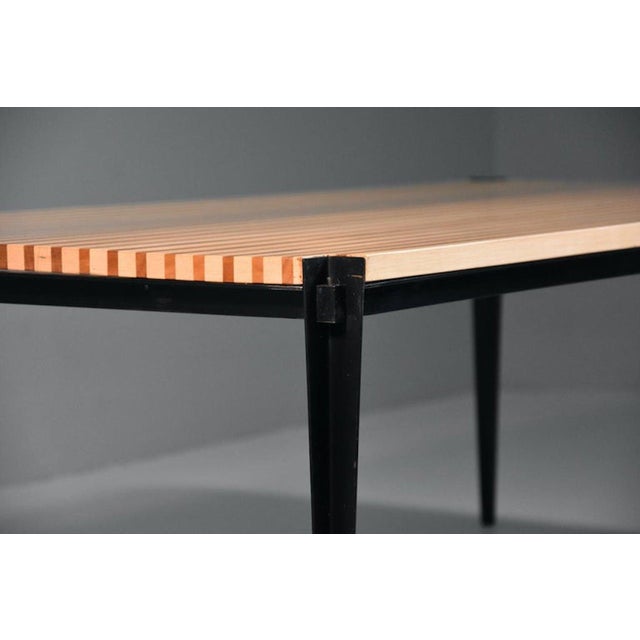 Mid-Century Modern Vintage Coffee Table by Osvaldo Borsani for Tecno, 1957 For Sale - Image 3 of 11