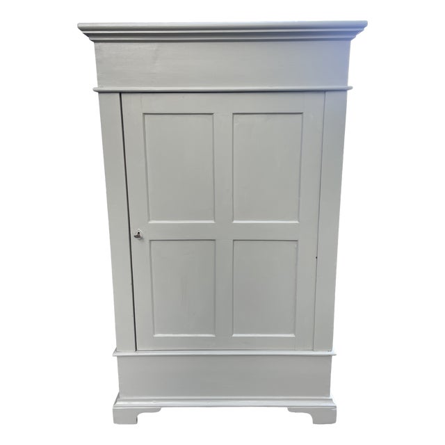 Antique Wardrobe in Fir, 1890s For Sale