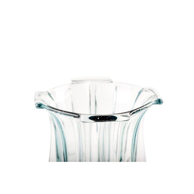 Polychrome Glass Vase, Northern Europe, Mid-20th Century For Sale - Image 3 of 5