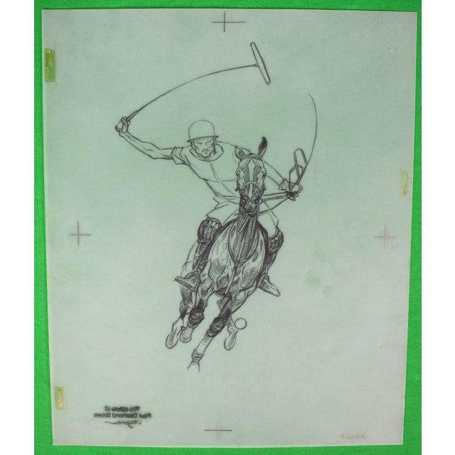 Art Sz: 12"H x 10"W Provenance: The Estate of Paul Desmond Brown