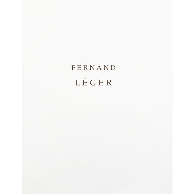 1990 After Fernand Leger "Self-Portrait", Black and White Parisian Print For Sale In Dallas - Image 6 of 8