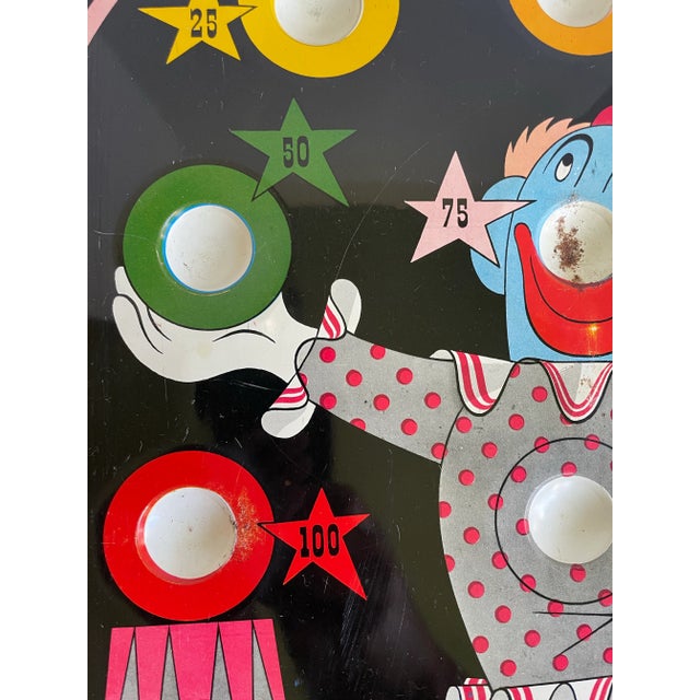 Black Vintage Metal and Wood "Skill Ball" Game Wall Decor For Sale - Image 8 of 9