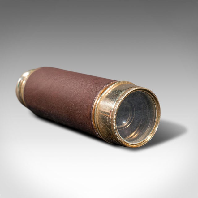 Small Antique 6 Draw Pocket Telescope, English, Travel, Baker, London, Victorian For Sale - Image 6 of 10