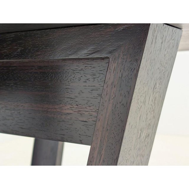 Macassar Ebony Bespoke Dining Table by Antonio Citterio For Sale - Image 12 of 13