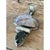 Vintage Boho Smokey Quartz & Mother of Pearl Pendant For Sale In West Palm - Image 6 of 12