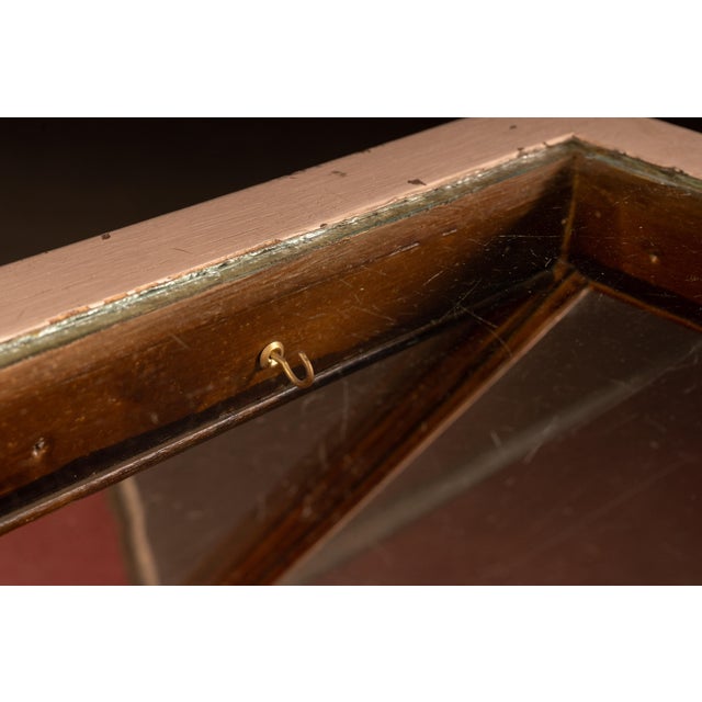 Antique Painted Two-Tier General Store Display Case For Sale - Image 9 of 11