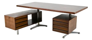 Executive Desk by Osvaldo Borsani for Tecno, 1960s