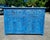 Blue Blue Wash Handmade Moroccan Berber‑Style Wooden Sideboard For Sale - Image 8 of 9