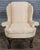 Store Item: Kindel Winterthur Collection Clawfoot Wing Chair Damask Fabric Description: Copied from a Philadelphia Wing...