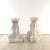 Italian Pair of Plaster Grotto Pedestals With Dolphins, Circa 1950s. Two Pairs Available For Sale - Image 3 of 7