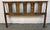 Mid-Century Modern Vertical Slat Walnut Headboard For Sale In New York - Image 6 of 7