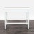 Crate & Barrel White Writing Desk With Drawer For Sale In San Francisco - Image 6 of 10