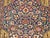 Vintage Persian Tabriz Area Rug, Hand-Knotted Wool, Floral Pattern, Navy & Red, 4x6 For Sale - Image 10 of 15