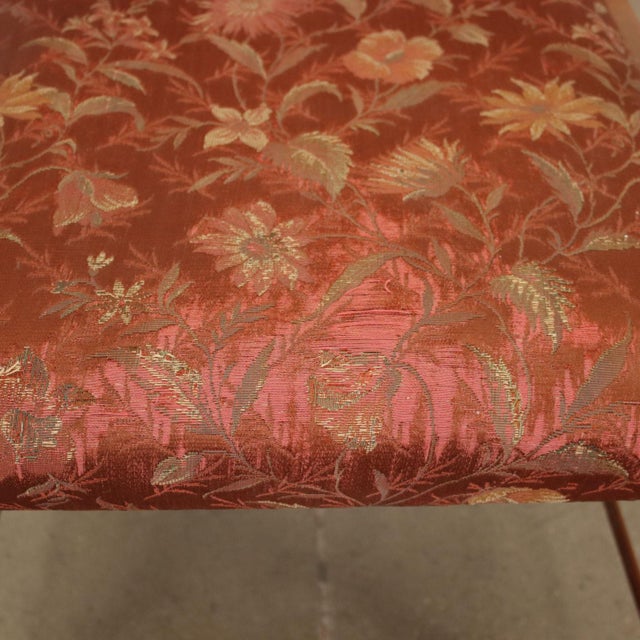 Wood Vintage Armchair in Mahogany, 1950s For Sale - Image 7 of 10