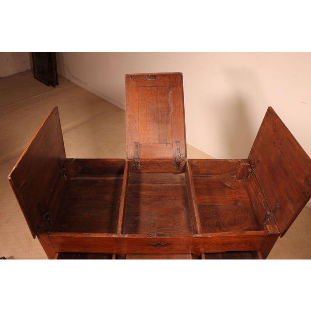 Small Antique Oak Chest of Drawers For Sale - Image 8 of 10