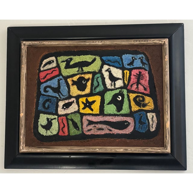 Small Mid Century Modern Painting For Sale - Image 4 of 5