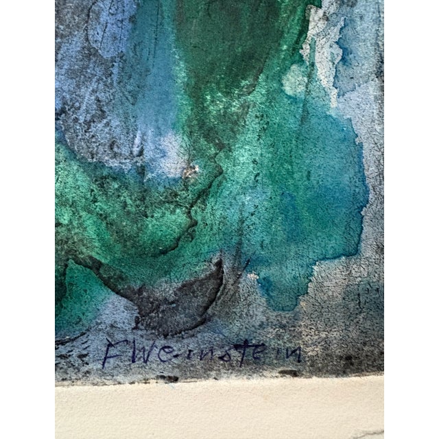 Florence Weinstein Painting on Paper For Sale - Image 4 of 7