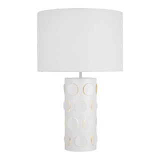 Kate Spade by Visual Comfort Studio Dottie Table Lamp, Matte White For Sale